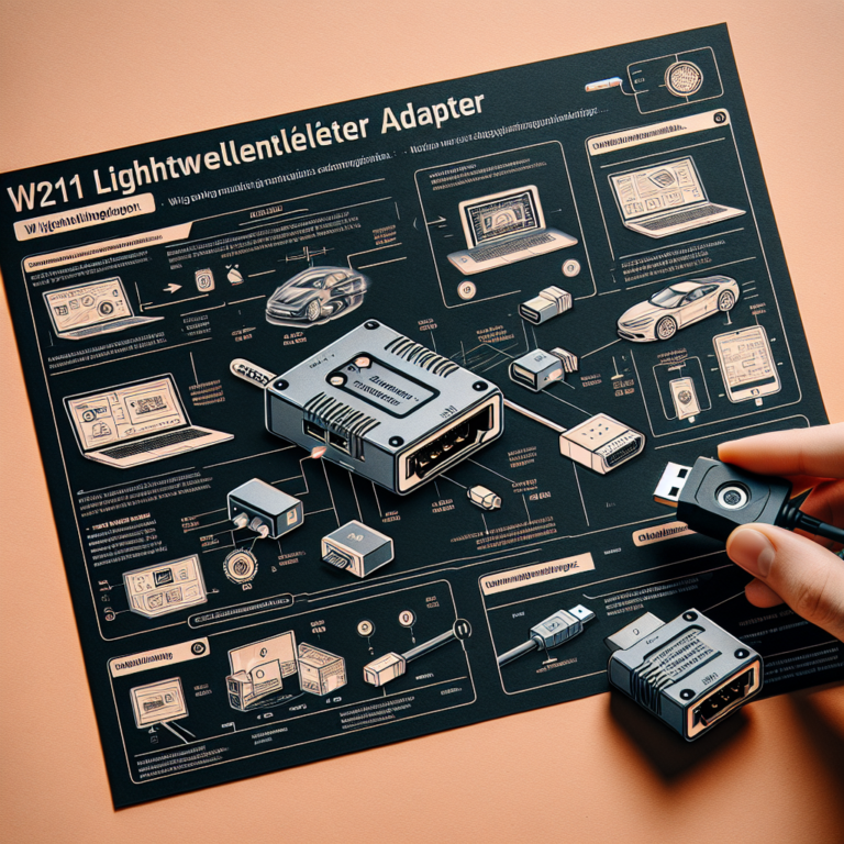 Enhancing Connectivity with W211 Lichtwellenleiter Adapter: Everything You Need to Know