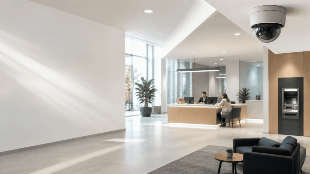 Videoüberwachung in Banken
