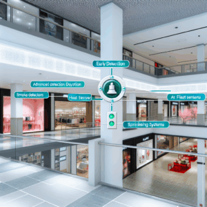Brandmeldetechnik im Shoppingcenter: Frühzeitige Erkennung rettet Leben und Werte