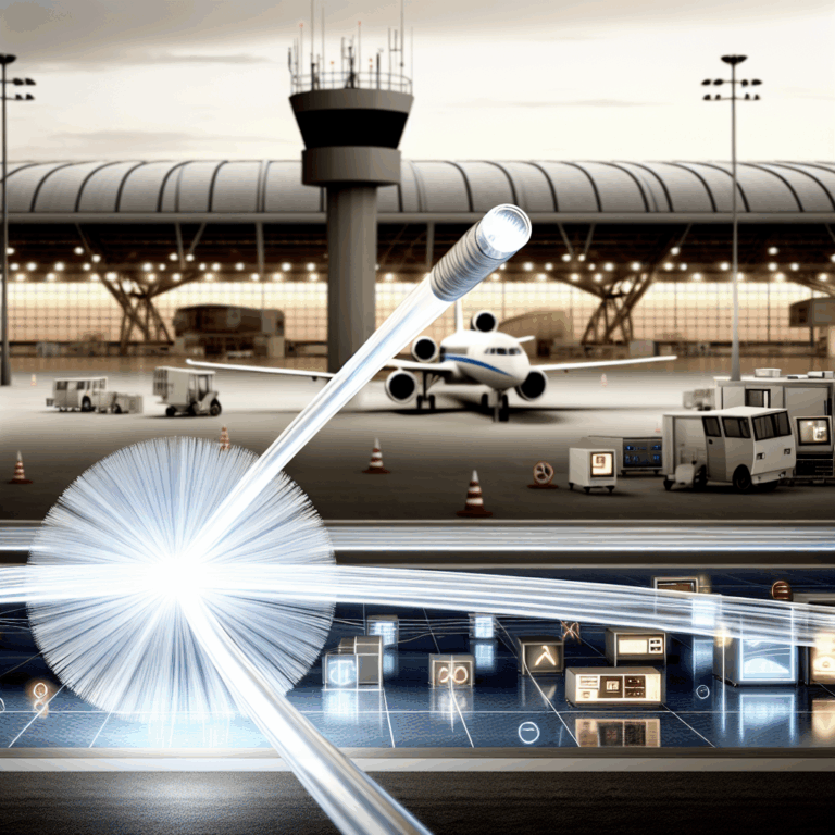 Glasfaseranschluss am Flugplatz: Schnelle Verbindung für sensible Infrastruktur
