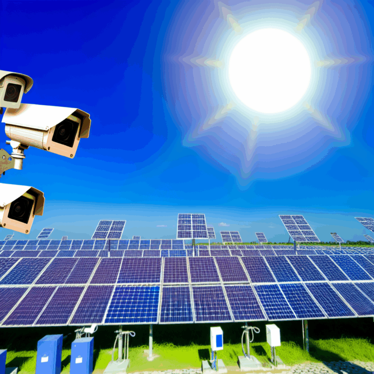Videoüberwachung im Solarpark: So schützen Sie Ihre Photovoltaikanlage effektiv