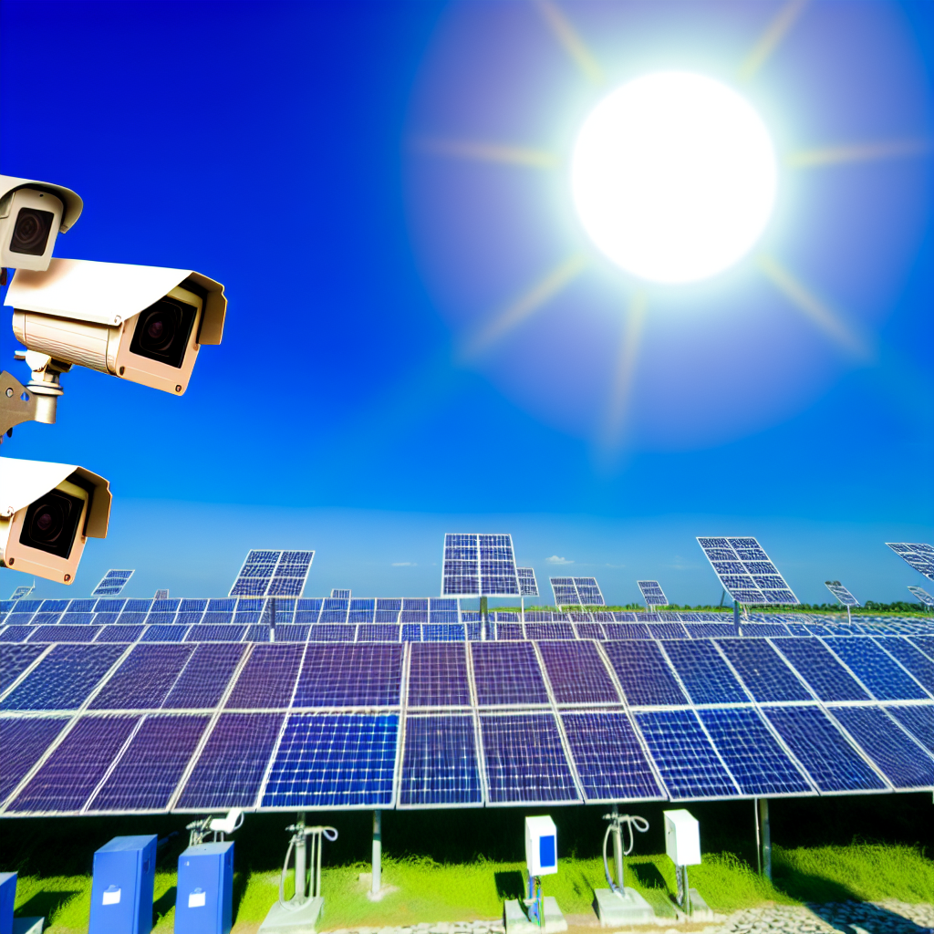 Videoüberwachung im Solarpark: So schützen Sie Ihre Photovoltaikanlage effektiv