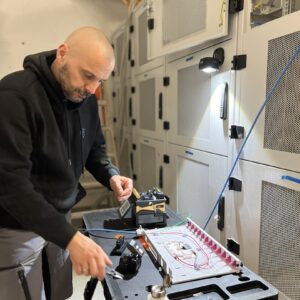 Glasfaserarbeiten