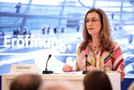 Astrid Hamker (Präsidentin des Wirtschaftsrates) in Finanzmarktklausur 2025