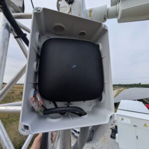 Ajax Alarmanlage mit Reisdraht Zaunsensor für Solarfeld