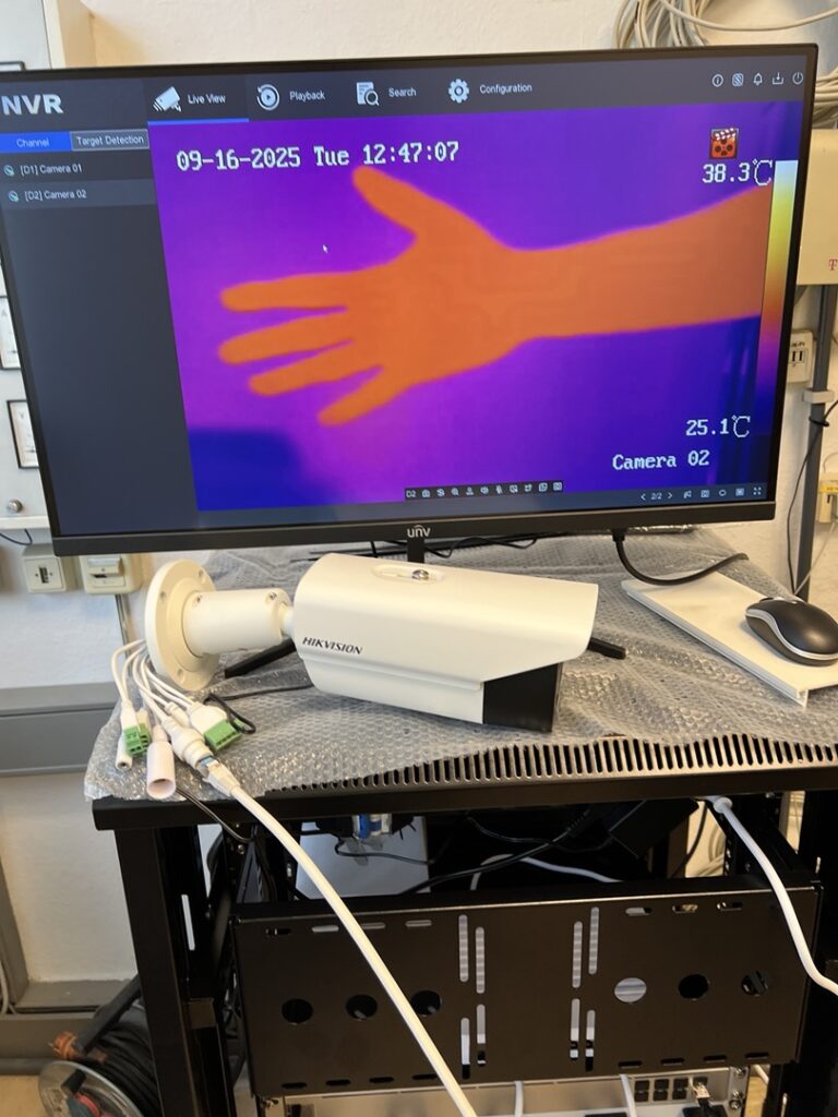 Videoüberwachung mit Thermalkameras
