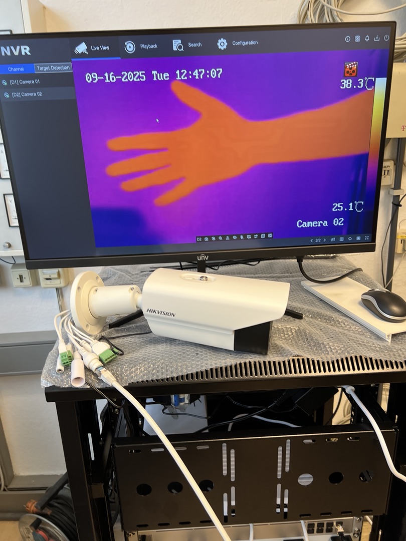 Videoüberwachung mit Thermalkameras