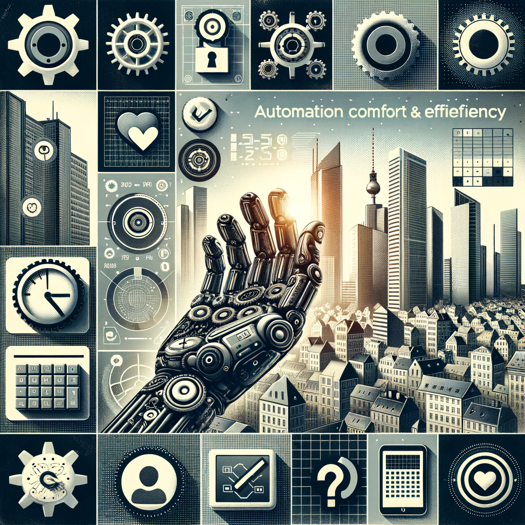 Illustration of Automatisierung Marzahn-Hellersdorf: Komfort & Effizienz