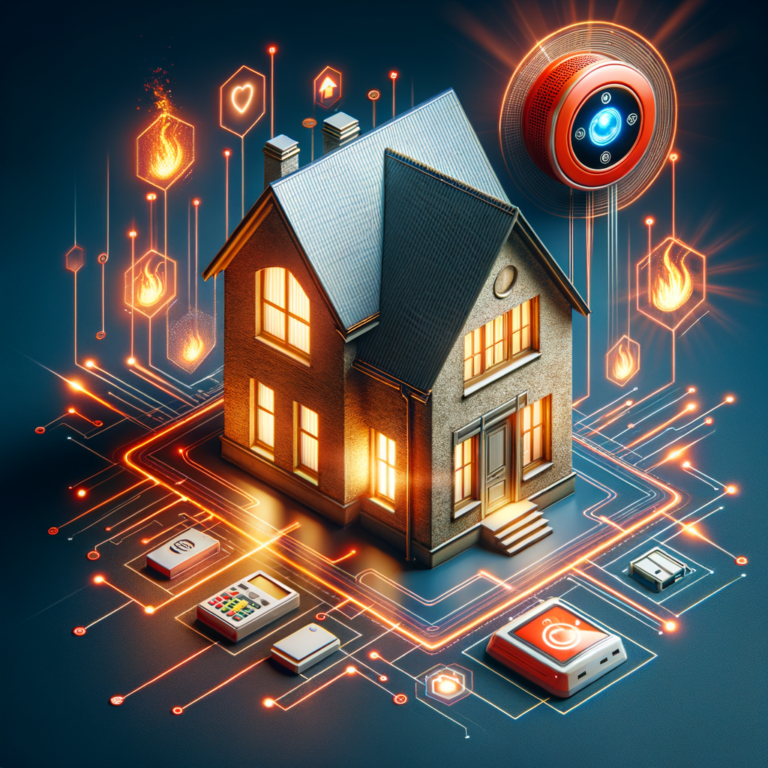 Illustration of Brandmeldeanlage Zuhause: Wann sinnvoll & worauf achten?