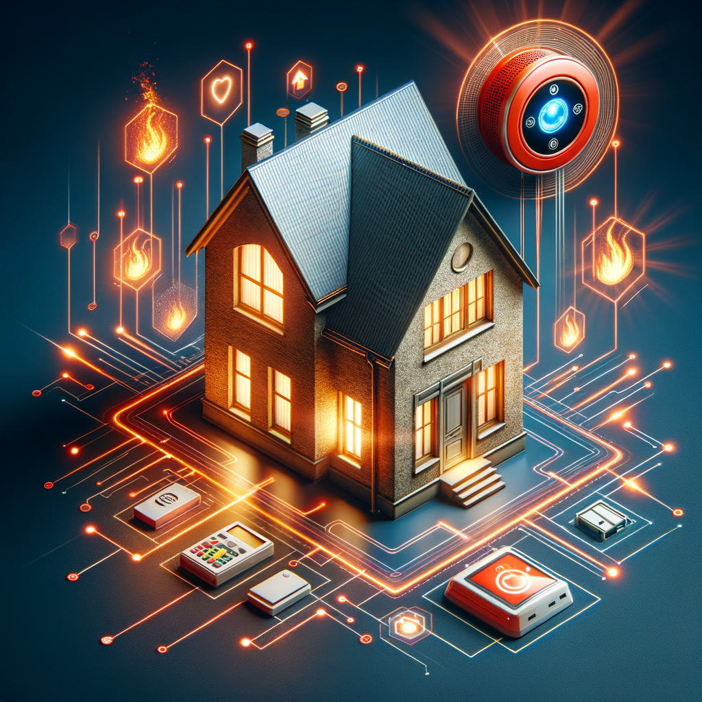 Illustration of Brandmeldeanlage Zuhause: Wann sinnvoll & worauf achten?