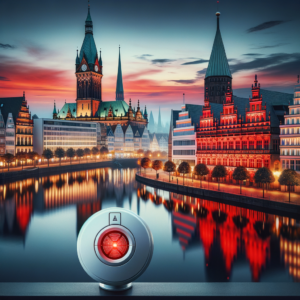 Illustration of Feueralarm Bremen: Moderne Systeme für sicheren Brandschutz