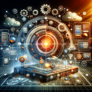 Illustration of IT Service Management Software für effiziente IT-Prozesse