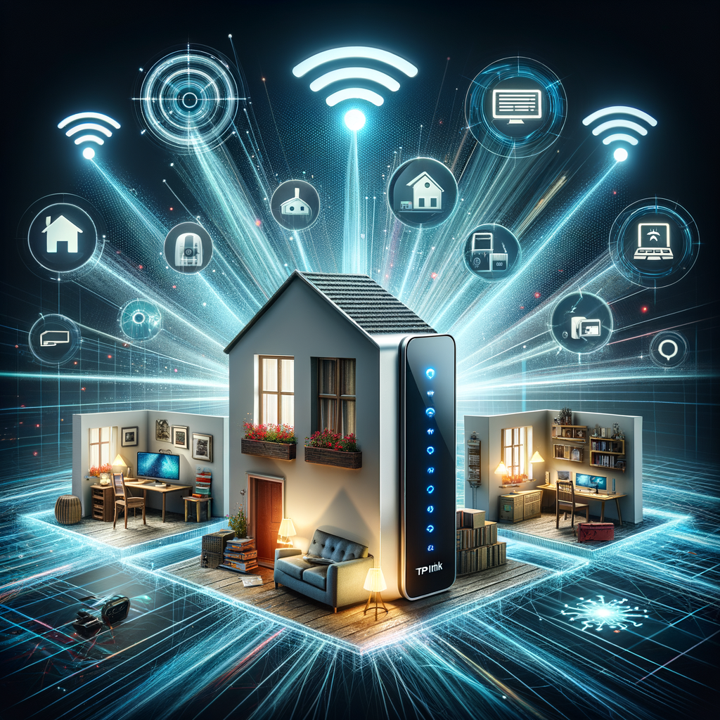 TP link mesh illustration for TP-Link Mesh: Stabiles WLAN im ganzen Gebäude