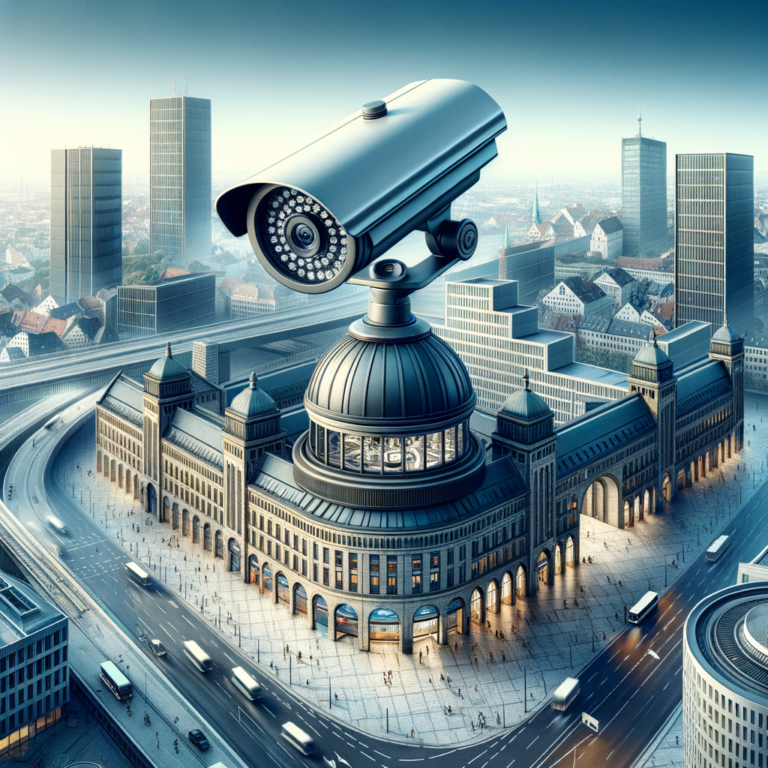 überwachungskamera Spandau illustration for Überwachungskamera Spandau: Warum sie für Firmen wichtiger wird