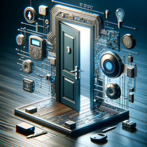 Illustration of Transponder für Türen: Komfort & Sicherheit im Schließsystem