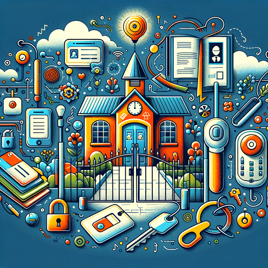 Illustration of Zutrittskontrolle für Schulen: Warum sie unverzichtbar ist