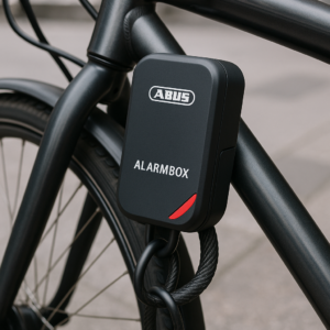 Illustration of ABUS Alarmbox: Flexible mobile Absicherung unterwegs