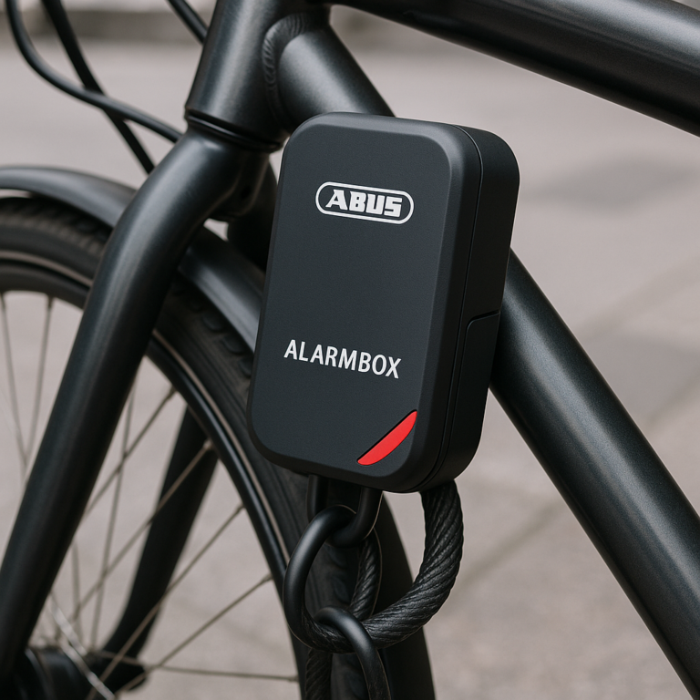 Illustration of ABUS Alarmbox: Flexible mobile Absicherung unterwegs