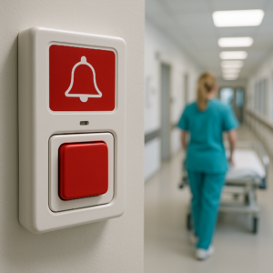 Illustration of Alarmanlage Krankenhaus: Mehr Sicherheit für Patienten & Personal