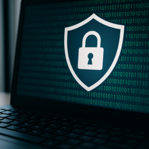 Illustration of Datenschutz und Informationssicherheit für moderne Unternehmens-IT