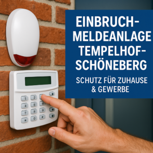 Illustration of Einbruchmeldeanlage Tempelhof-Schöneberg: Schutz für Zuhause & Gewerbe