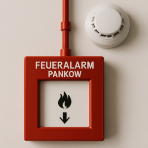 Illustration of Feueralarm Pankow: Moderne Brandmeldetechnik für Gebäude