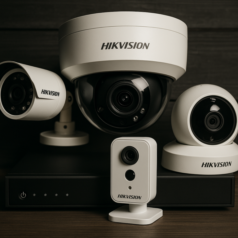 Illustration of Hikvision Kamera Set: Rundum-Schutz für Privat & Gewerbe