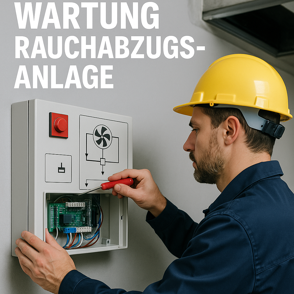 Illustration of Wartung Rauchabzugsanlage: Vorschriften, Intervalle &amp; Tipps