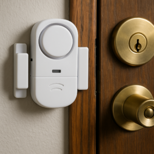 Illustration of Türkontakt Alarm: Effektive Ergänzung für Einbruchschutz