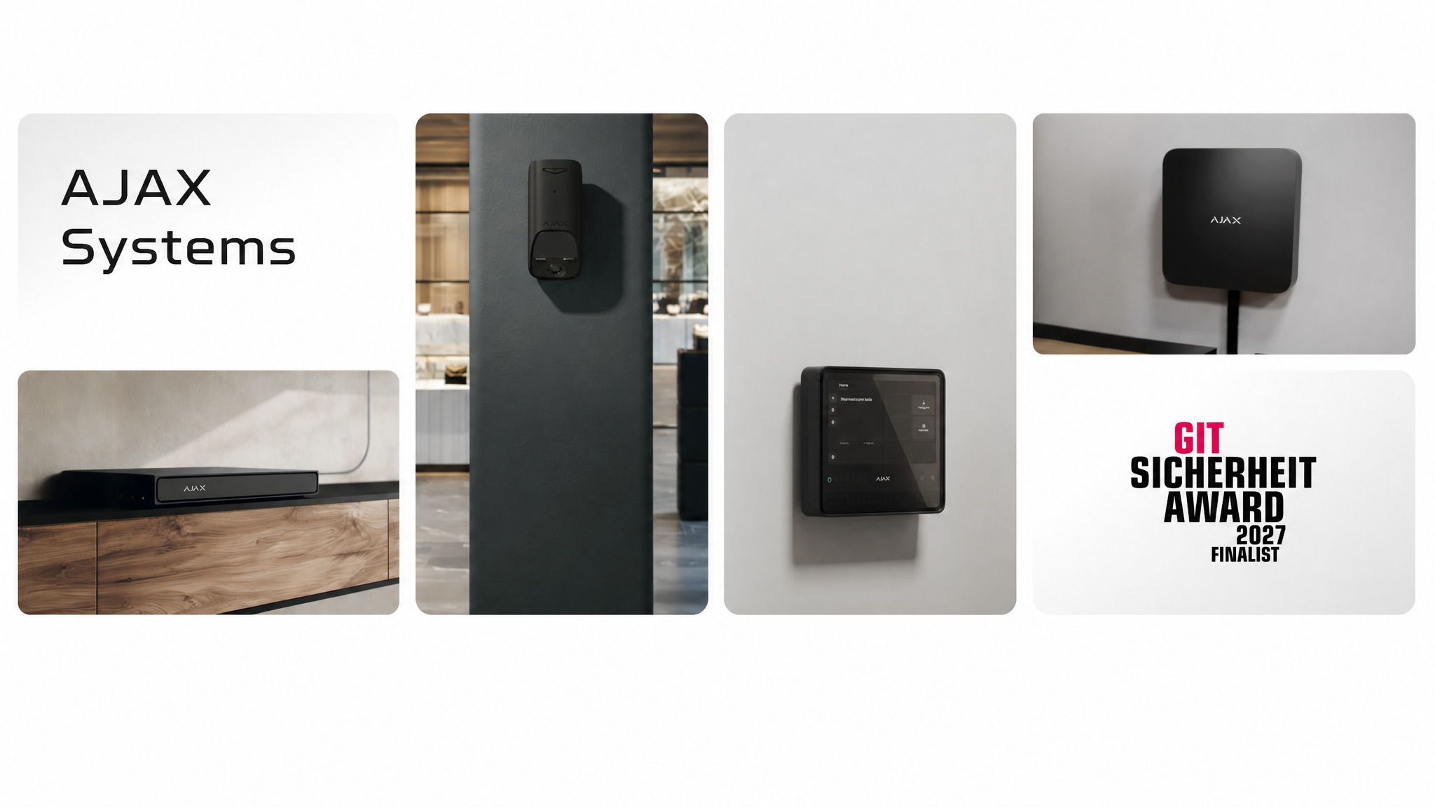 Ajax Systems im Finale des GIT Security Award 2027 - download 2