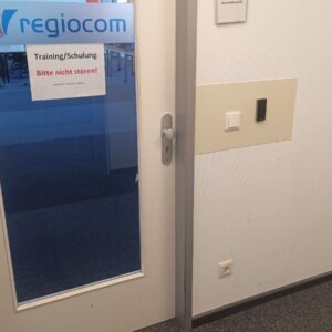 Zutrittskontrolle für regiocom